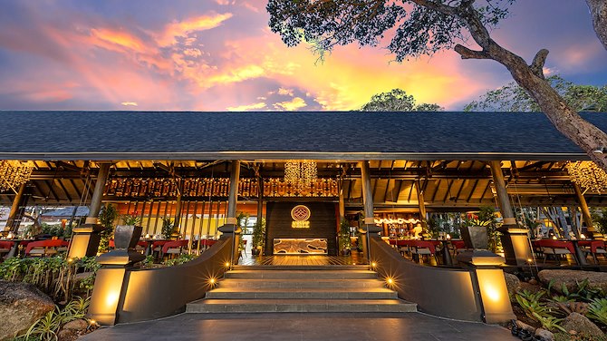 Do I need to be staying at the resort to dine at Andaman Grill?